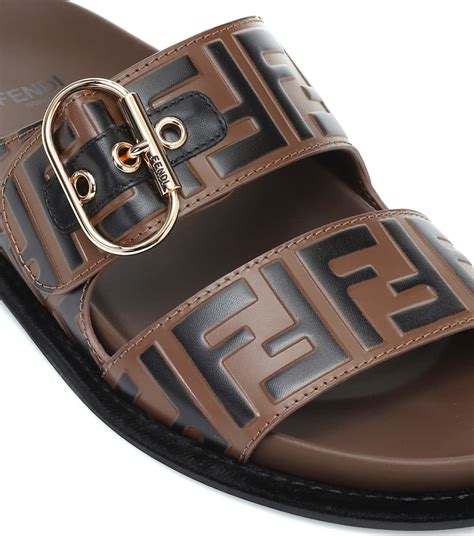 fendi espadrille sandals|Fendi birkenstock style sandals.